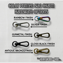 Load image into Gallery viewer, Color Printed Bag Charms - Sketchy Scissors
